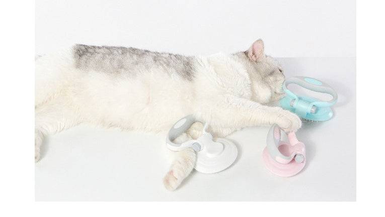 Self-cleaning wire brush