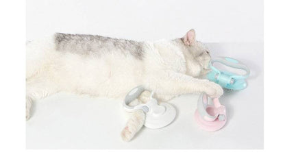 Self-cleaning wire brush