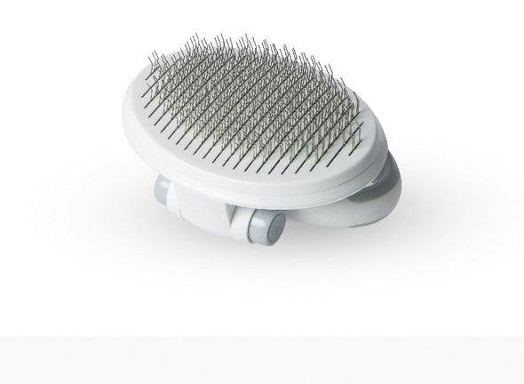 Self-cleaning wire brush